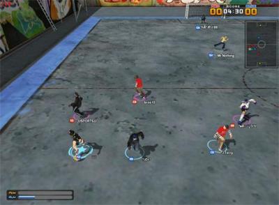 Screen ze hry KICKS online