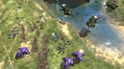 Screen ze hry Halo Wars