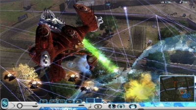 Screen ze hry Universe at War: Earth Assault