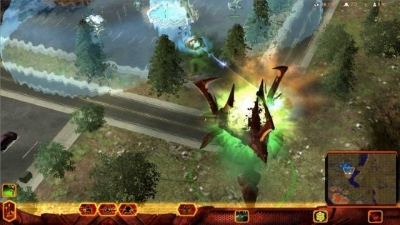 Screen ze hry Universe at War: Earth Assault
