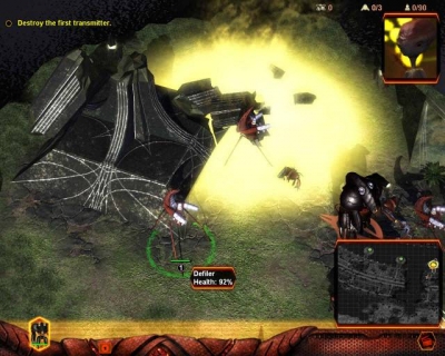 Screen ze hry Universe at War: Earth Assault