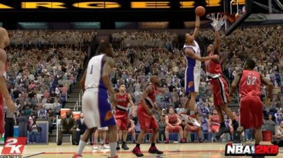 Screen ze hry NBA 2K8