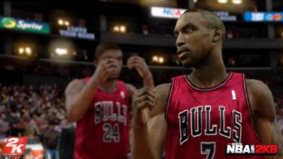 Screen ze hry NBA 2K8