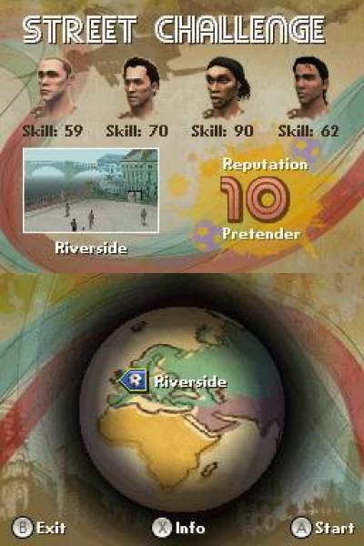 Screen ze hry FIFA Street 3