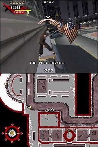 Screen ze hry Tony Hawks Proving Ground