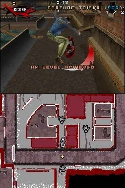 Screen ze hry Tony Hawks Proving Ground