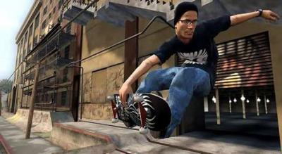 Screen ze hry Tony Hawks Project 8