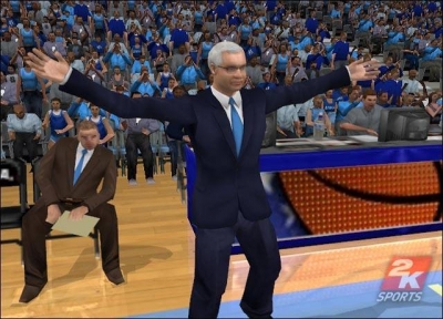 Screen ze hry College Hoops 2K6