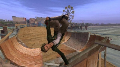 Screen ze hry Tony Hawk´s American Wasteland