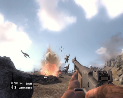 Screen ze hry History Channel: Battle For the Pacific, The