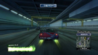 Screen ze hry Burnout Paradise