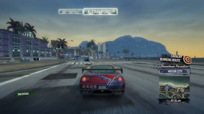 Screen ze hry Burnout Paradise