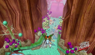Screen ze hry Space Chimps