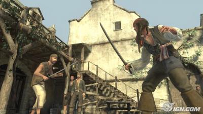 Screen ze hry Pirates of the Caribbean: At World�s End