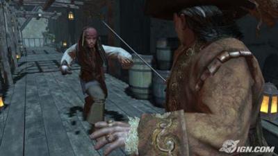 Screen ze hry Pirates of the Caribbean: At World�s End