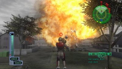 Screen ze hry Earth Defense Force 2017, The