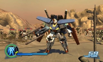 Screen ze hry Dynasty Warriors: Gundam