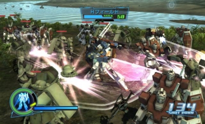 Screen ze hry Dynasty Warriors: Gundam