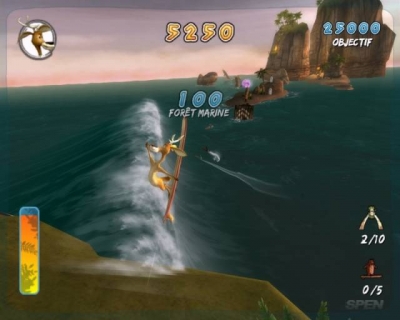 Screen ze hry Surfs Up