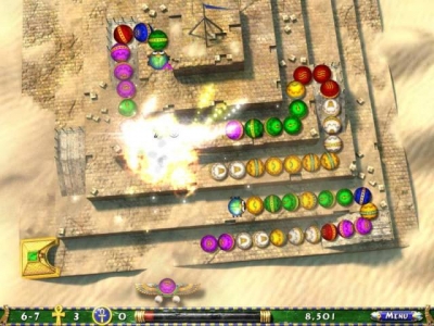 Screen ze hry Luxor 2