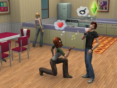 Screen ze hry The Sims 2