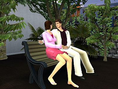 Screen ze hry Singles 2: Triple Trouble
