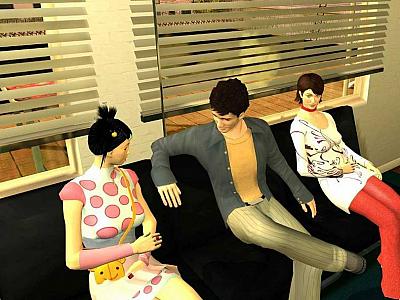 Screen ze hry Singles 2: Triple Trouble