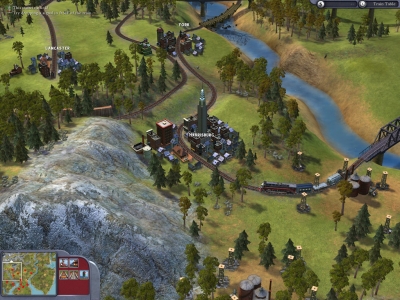 Screen ze hry Sid Meiers Railroads