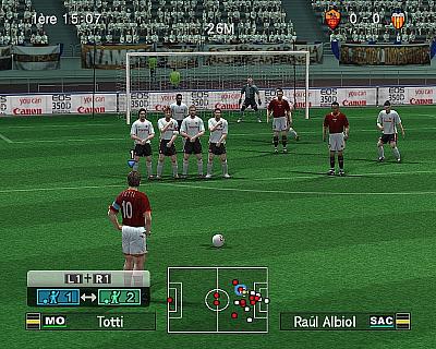 Screen ze hry Pro Evolution Soccer 6
