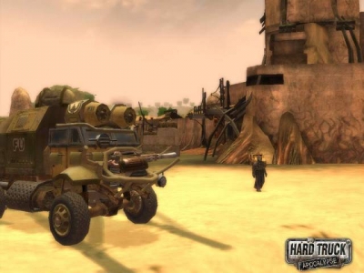 Screen ze hry Hard Truck: Apocalypse