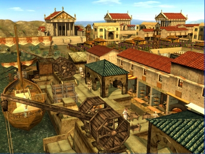 Screen ze hry CivCity Rome