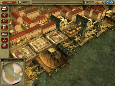 Screen ze hry CivCity Rome