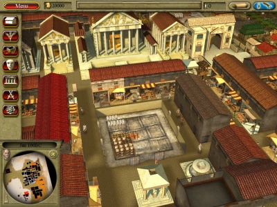 Screen ze hry CivCity Rome