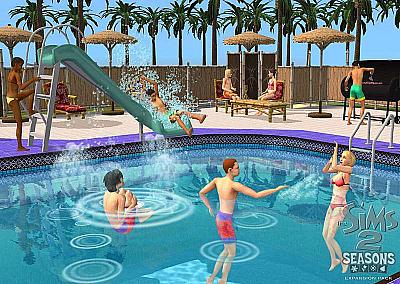 Screen ze hry The Sims 2: Roční Období