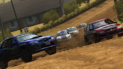 Screen ze hry SEGA Rally