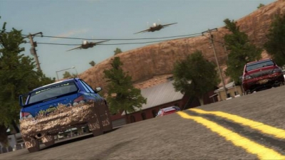 Screen ze hry SEGA Rally