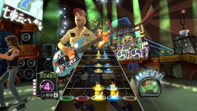 Screen ze hry Guitar Hero 3: Legends of Rock
