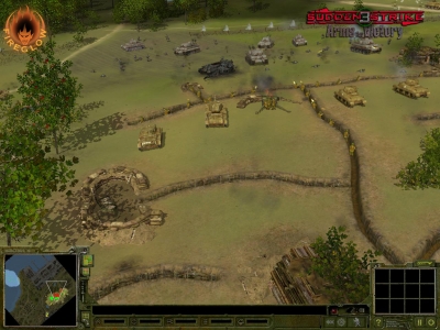Screen ze hry Sudden Strike 3