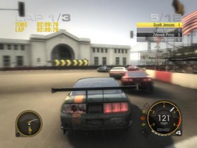 Screen ze hry Race Driver Grid