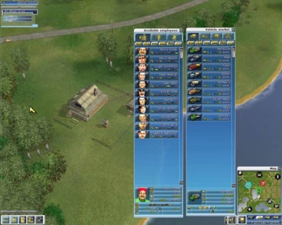 Screen ze hry Freight Tycoon Inc.