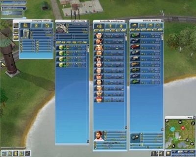 Screen ze hry Freight Tycoon Inc.