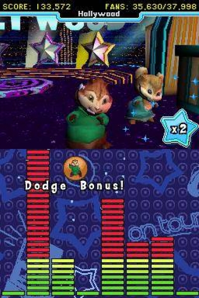 Screen ze hry Alvin and the Chipmunks