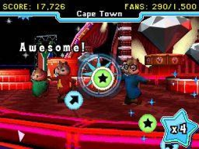 Screen ze hry Alvin and the Chipmunks