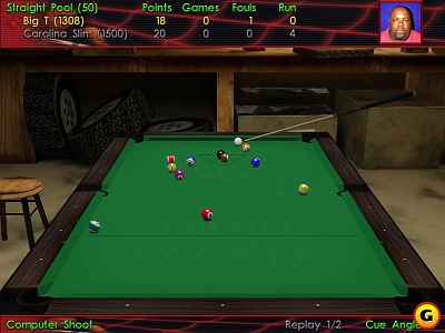 Screen Virtual Pool 3