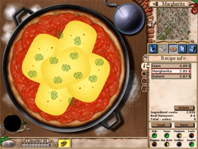 Screen ze hry Pizza Connection 2