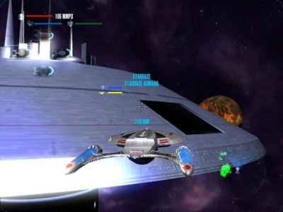 Screen ze hry Star Trek: Legacy