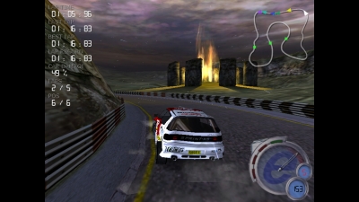 Screen ze hry E-racer