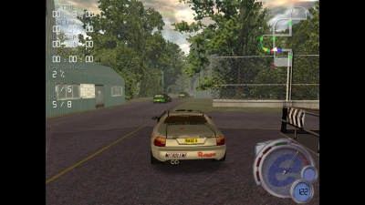 Screen ze hry E-racer