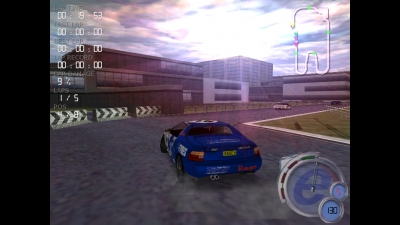 Screen ze hry E-racer