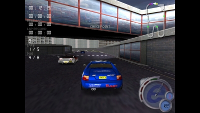 Screen ze hry E-racer